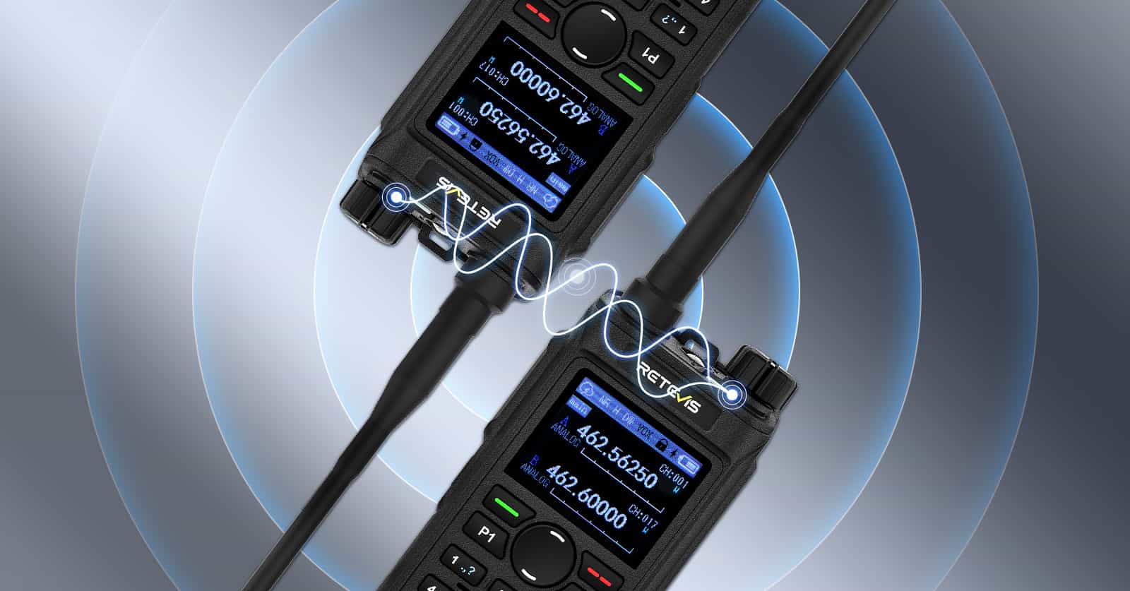 retevis c2 one key pairing