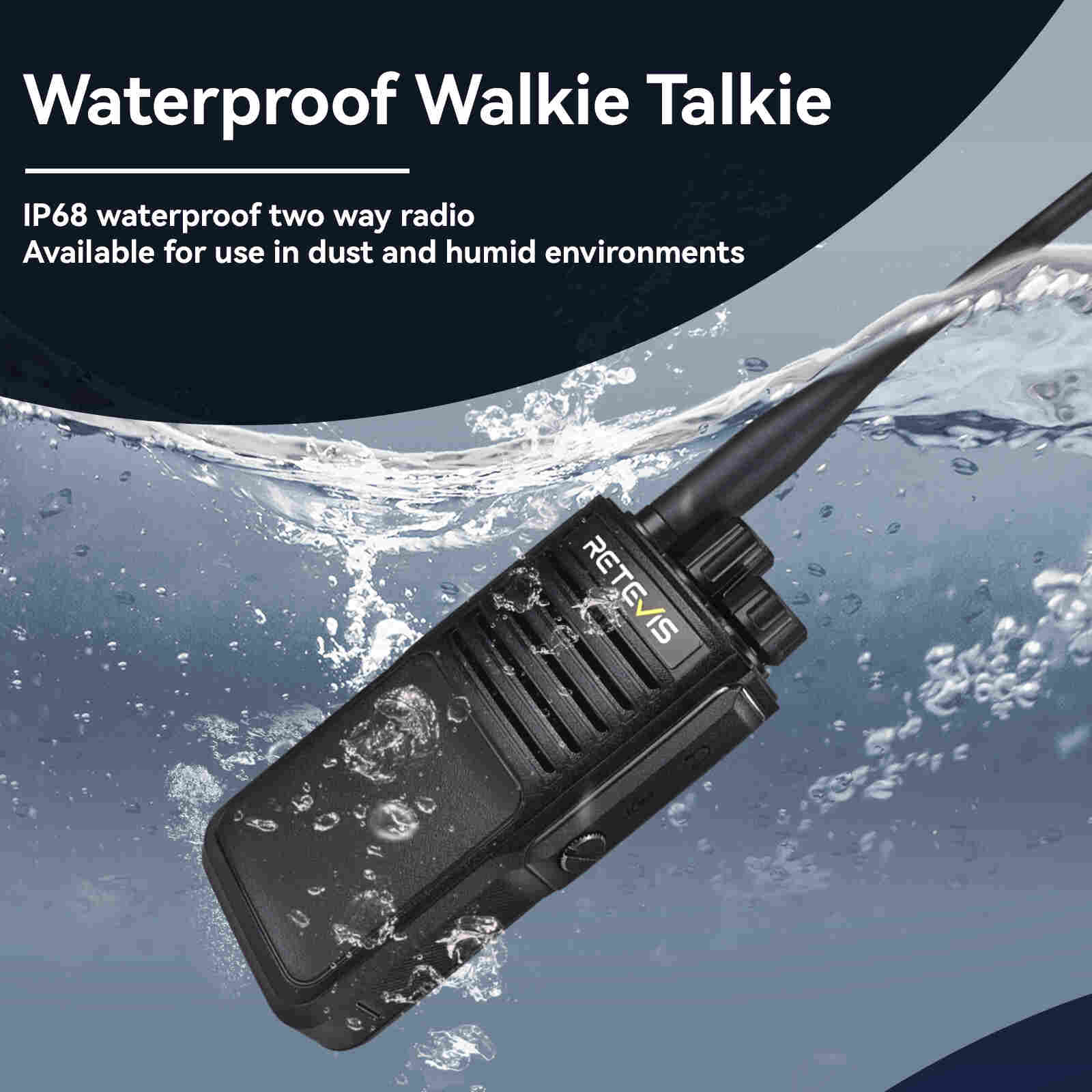 RETEVIS P62 RUGGED IP68 RADIO