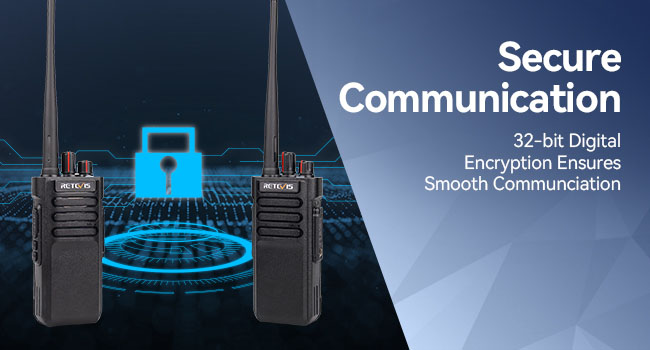 retevis RT29D HIGH POWER DMR RADIO construction site use