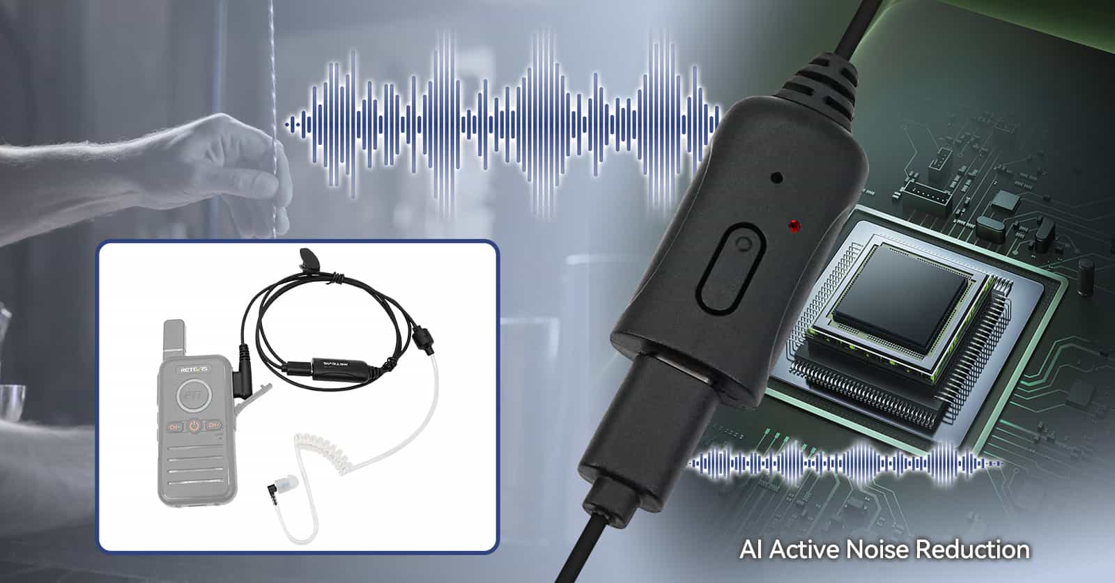 Clear sound quality