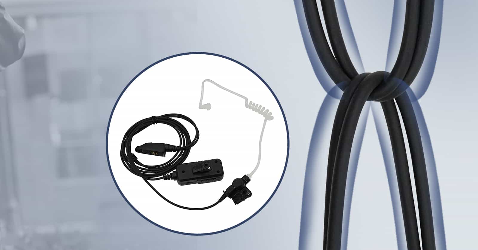 2-wire Design earpieces