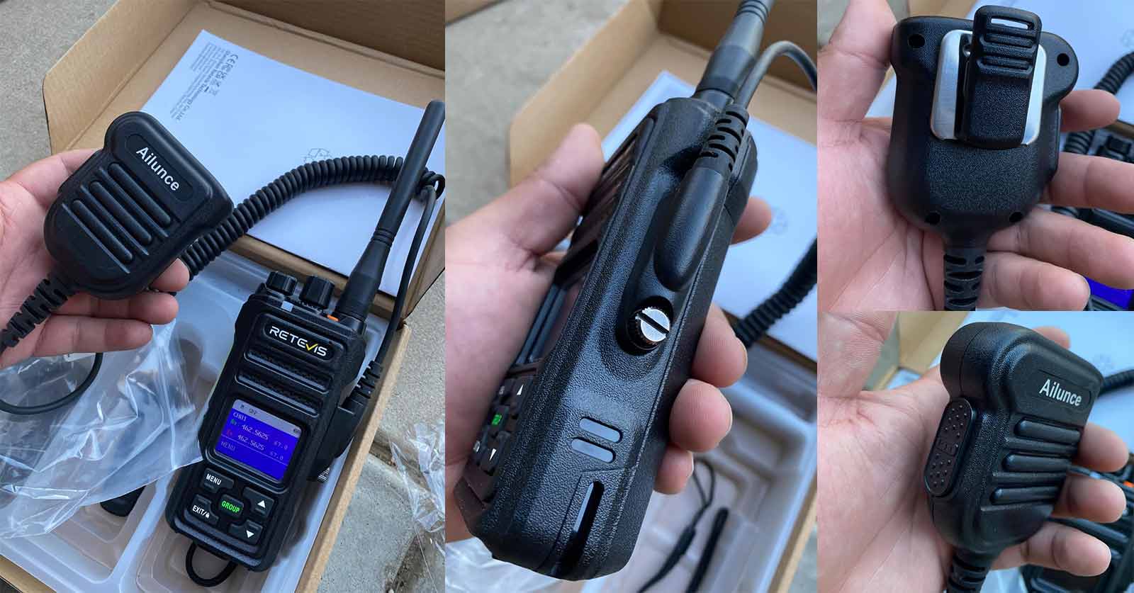 IP55 weaterproof speak mic