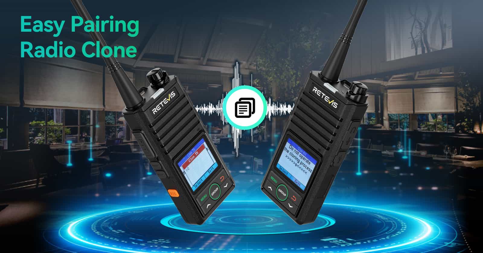 Retevis RB658 Easy Pairing Handy Talkie