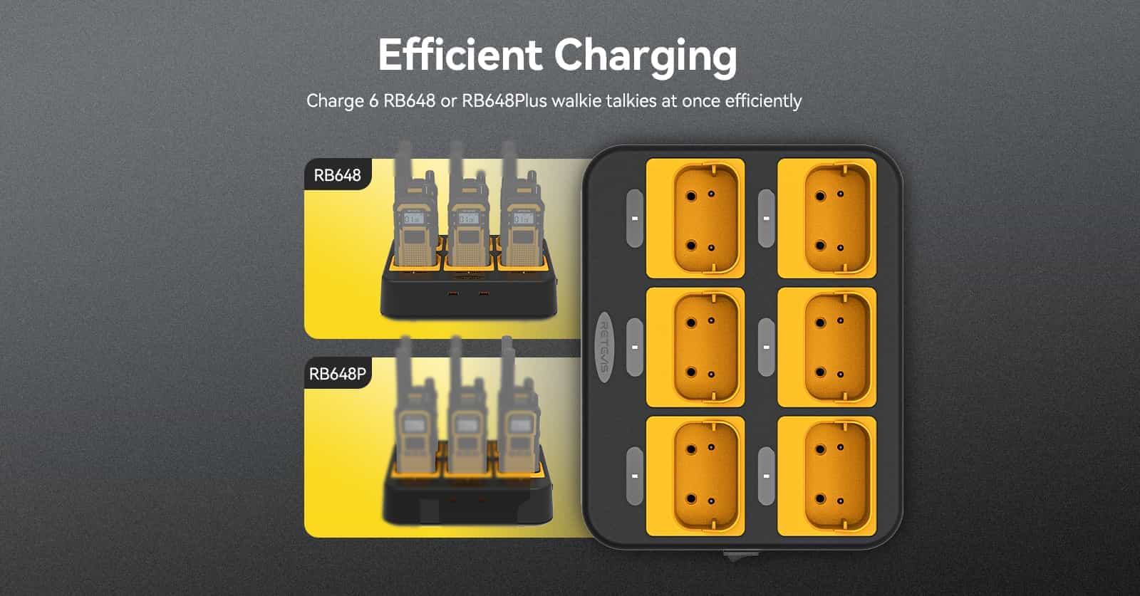retevis-rb648p-six-way-charger-efficient-charging