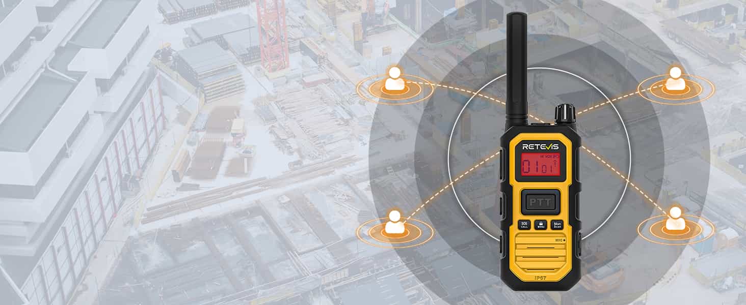 retevis rb648p one key group call