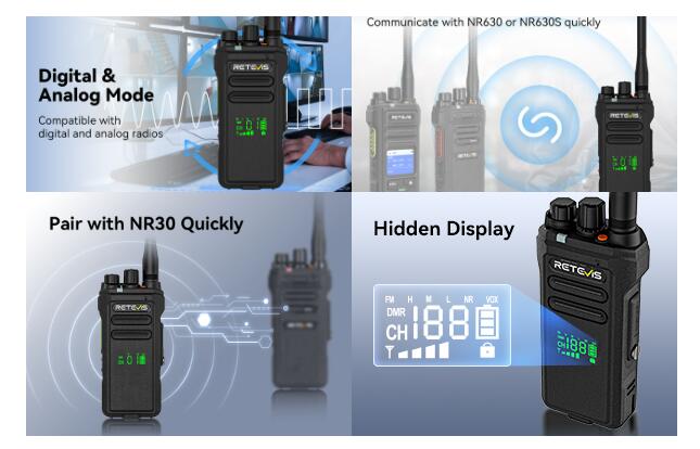 business walkie talkie with noise reduction