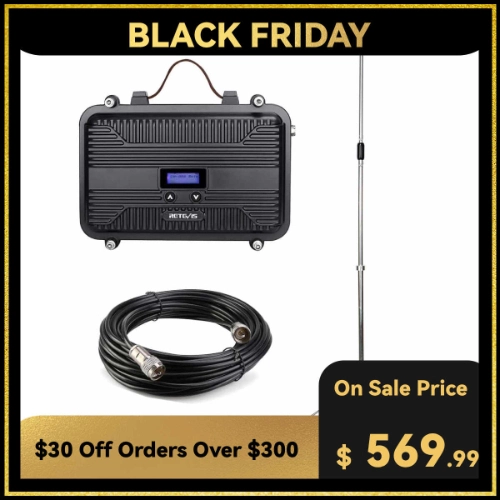 Retevis RT97P UHF DMR Repeater Bundle Black Friday Sale
