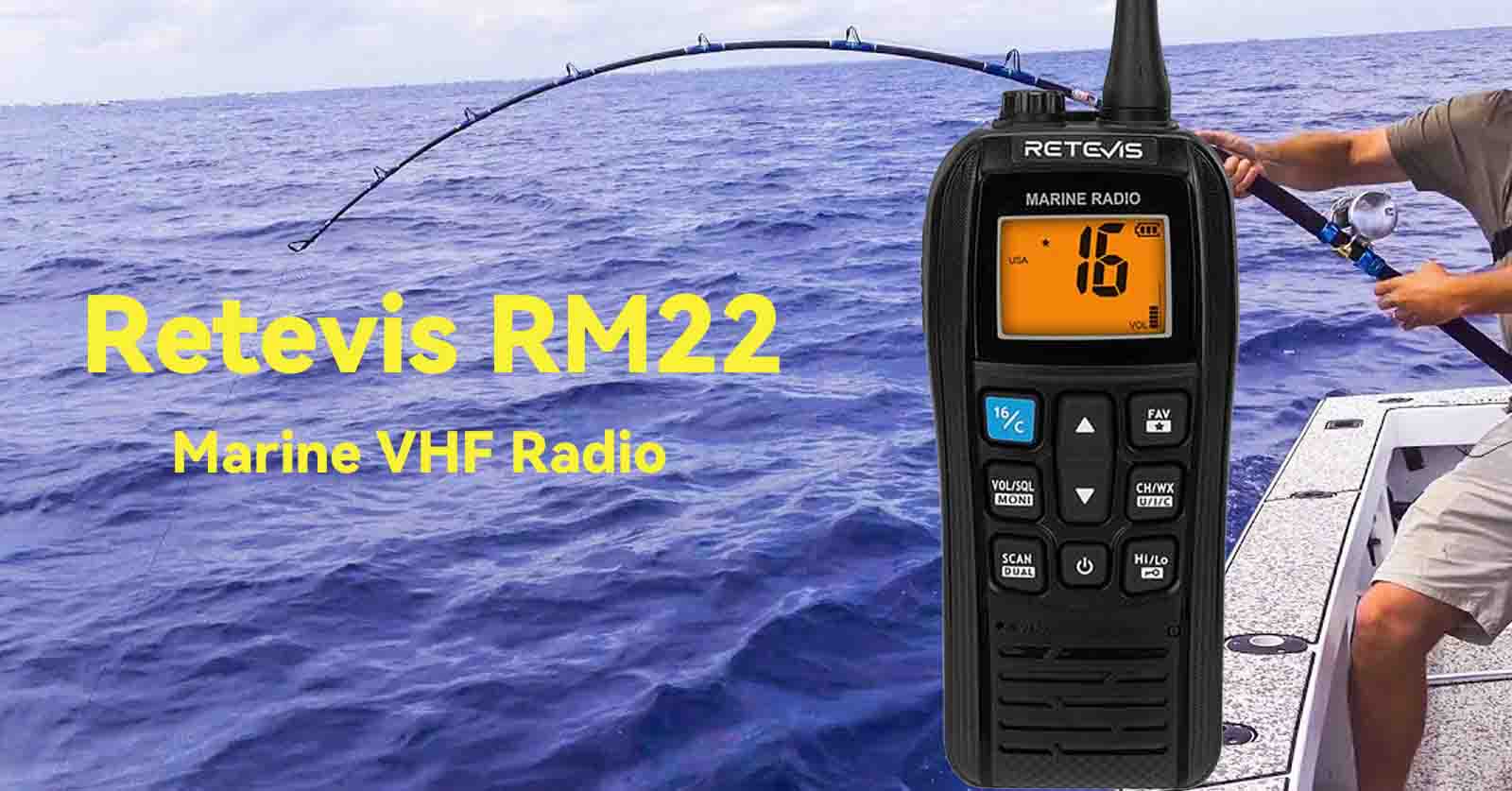 retevis long-range marine radio rm22
