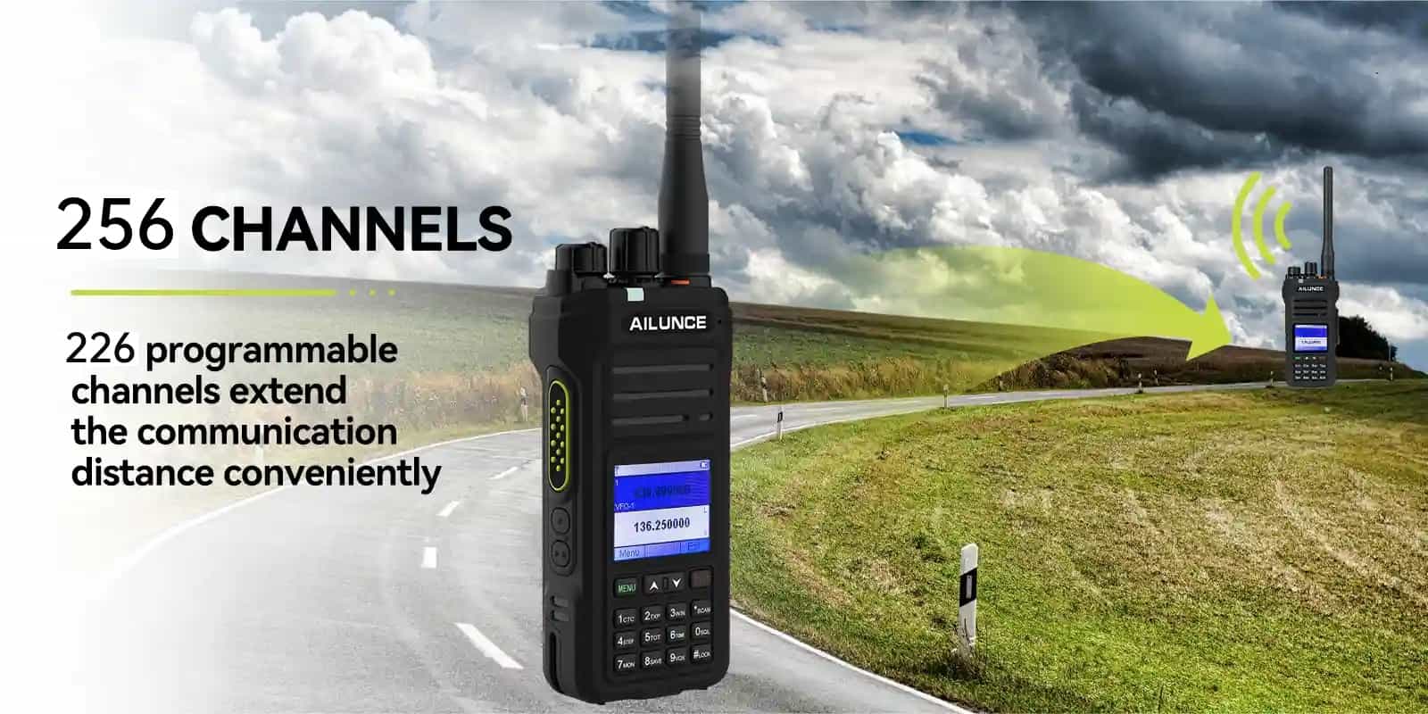retevis ha1g 256 channels