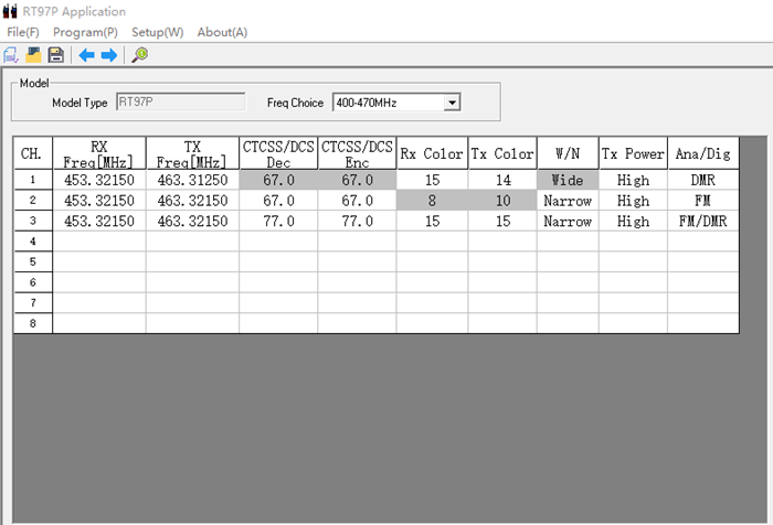 DMR Repeater Settings