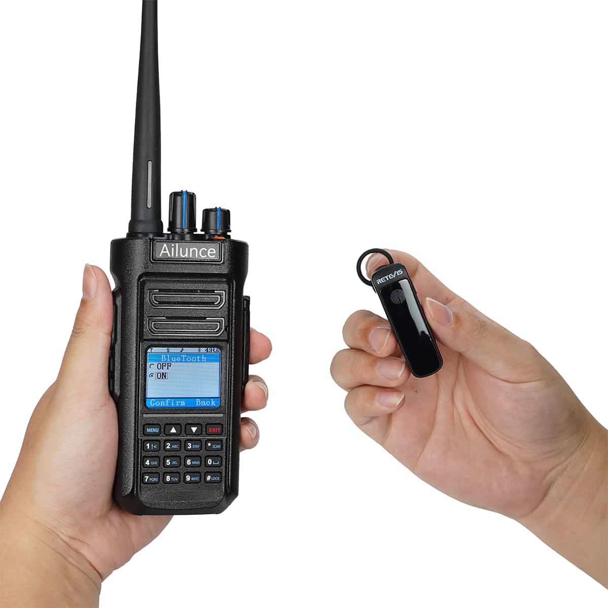 Retevis Ailunce HD2 Waterproof Dual Band DMR Radio