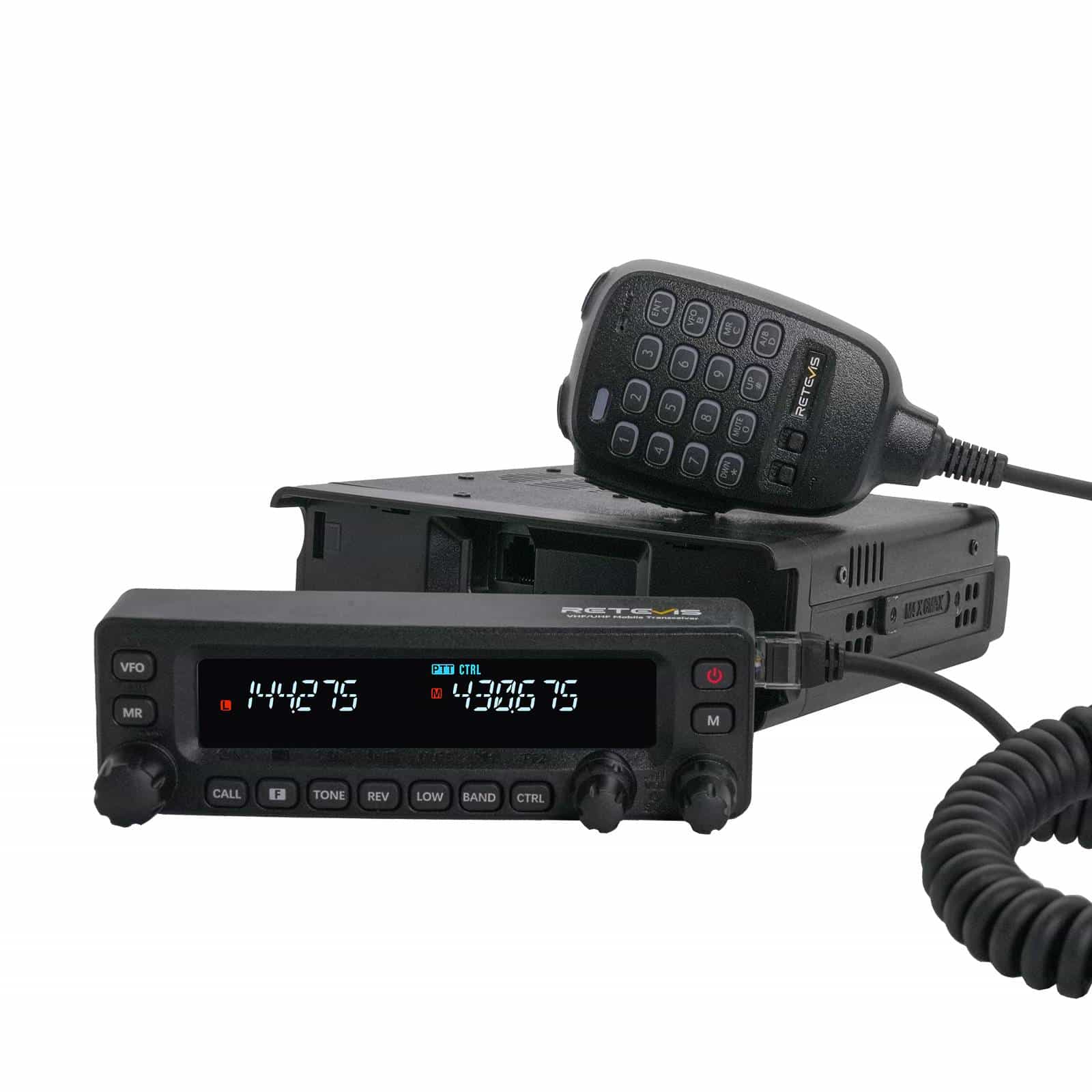 Retevis MA1 car radio supports control panel removal
