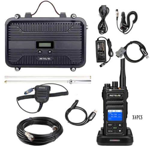 Retevis RT97S GMRS REPEATER with NR30S GMRS Radio Bundle