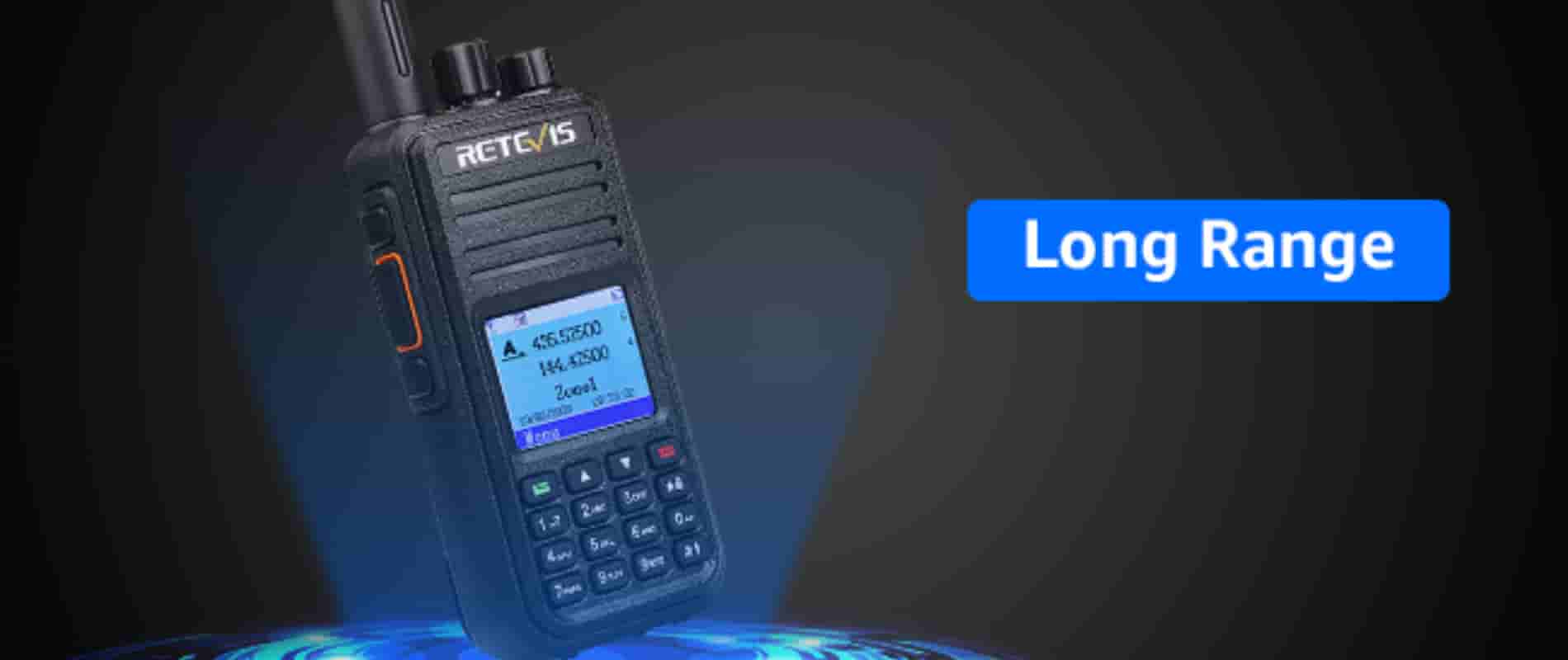retevis rt3s dual band dmr radio-long range