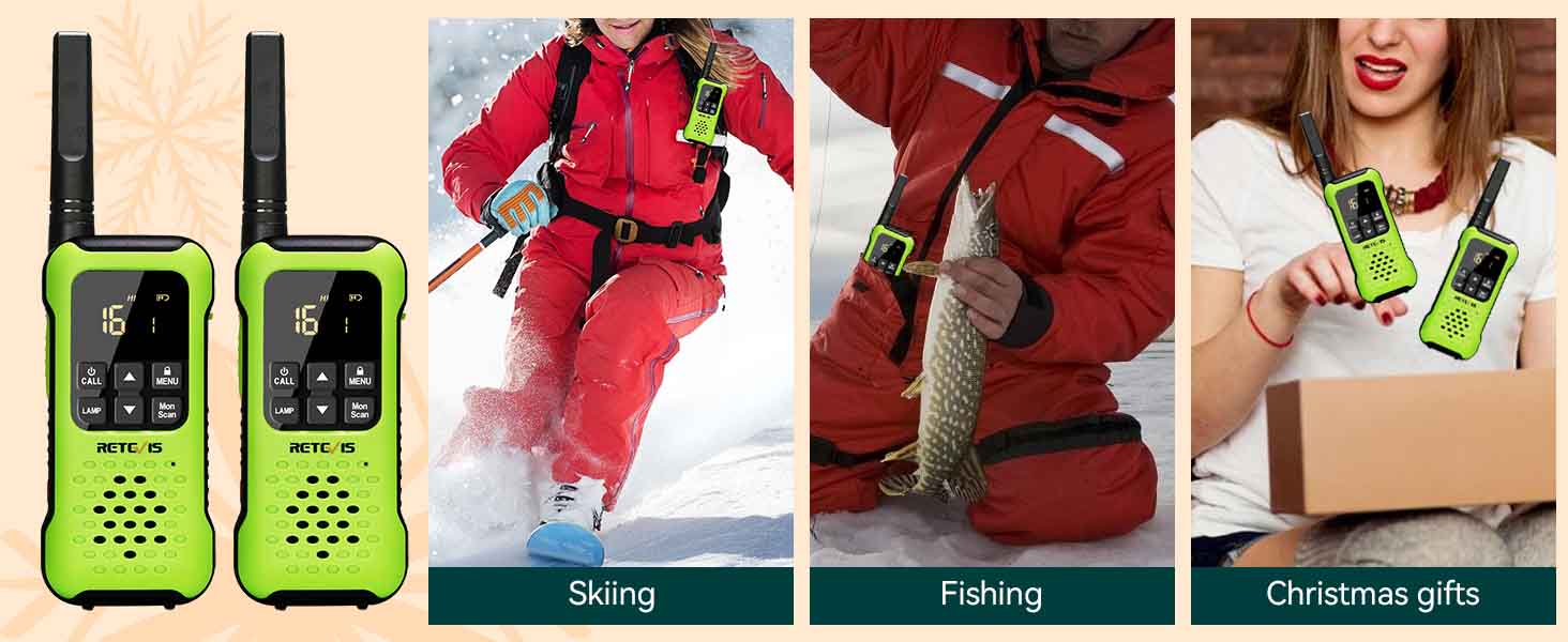 the best outdoor walkie talkie for skiing hiking