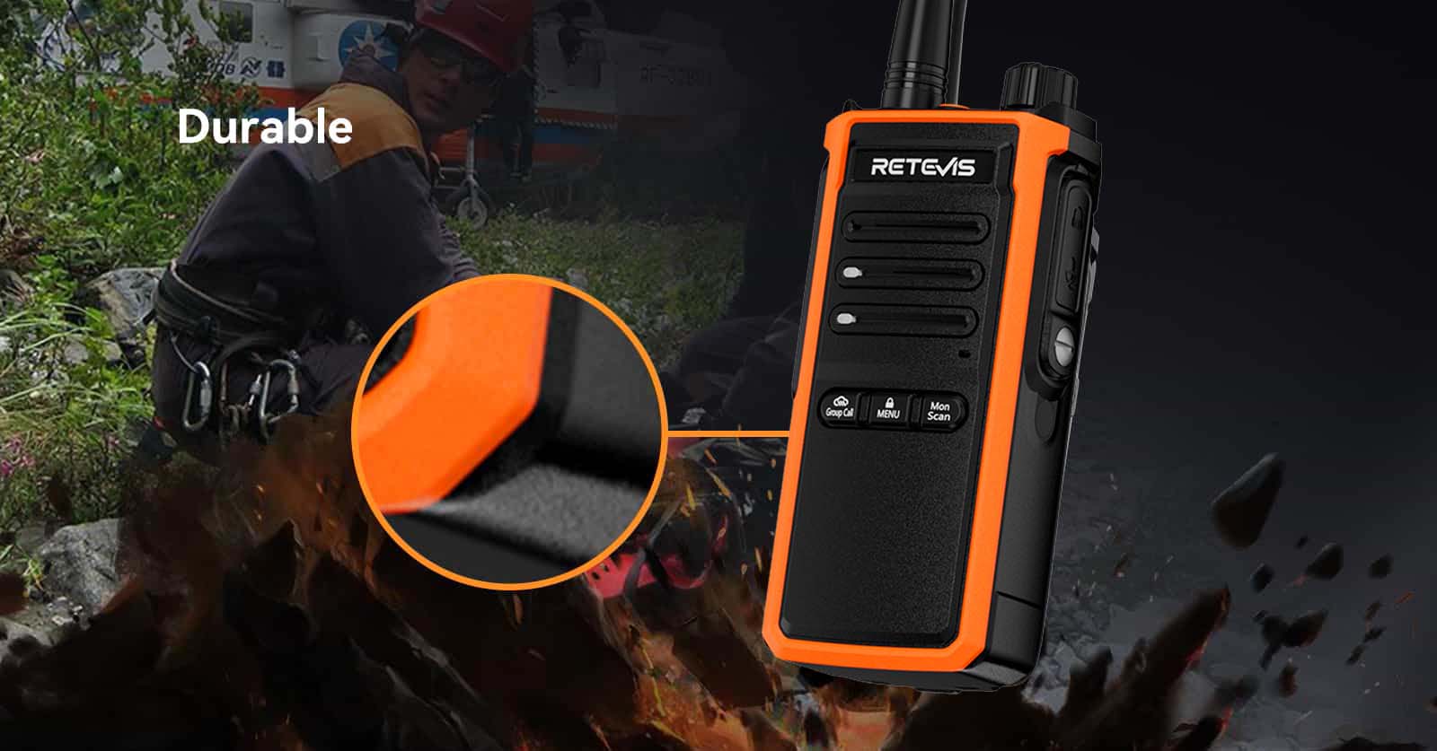 Retevis-C5B-rugged-walkie-talkie