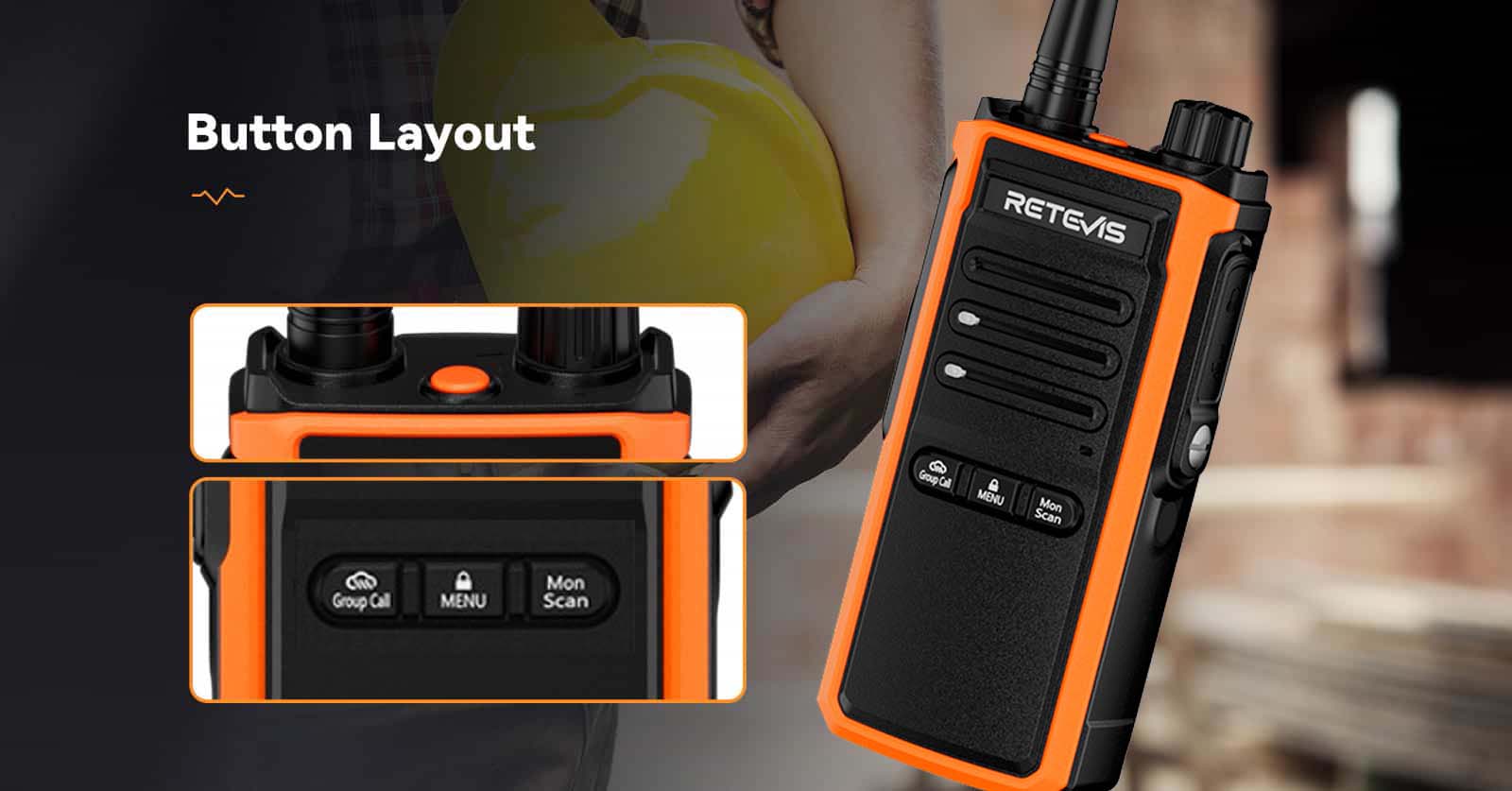 Retevis-C5B-Handy-Talkie-with-Button-Layout