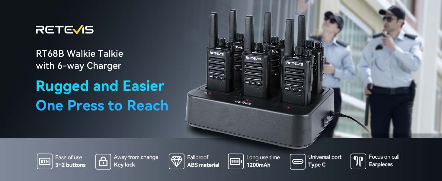 Retevis-RT68B-business-walkie-talkie-6-pack-with-gang-charger