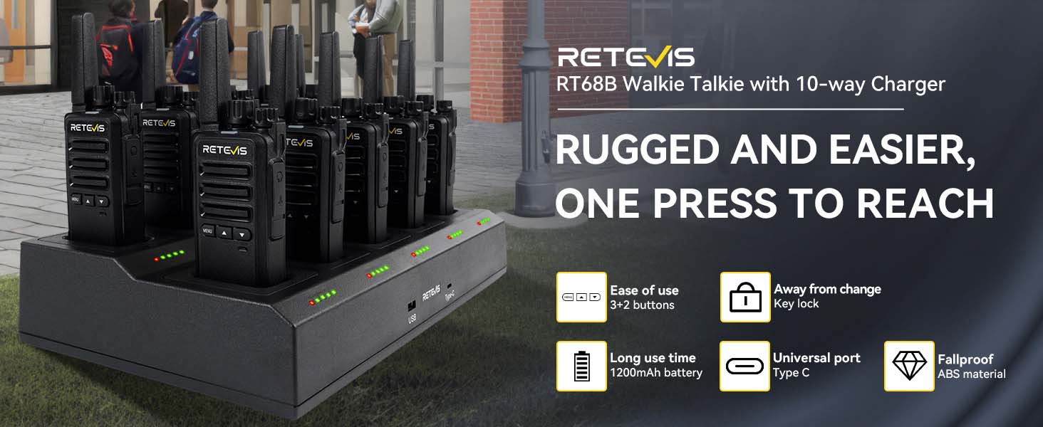 RT68B-business-two-way-radio-plus-gang-charger