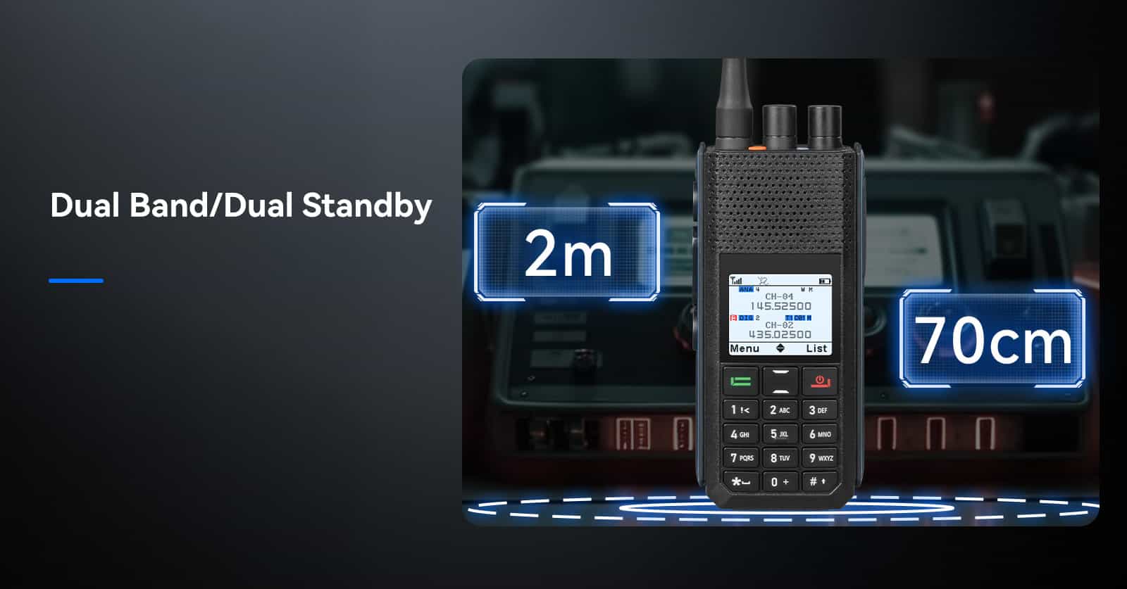  Retevis Ailunce H1 5W GPS APRS Dual Band DMR Radio with 500K Contacts