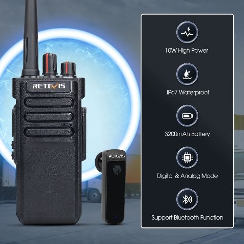 Retevis RT29 DMR Two Way Radio with Bluetooth
