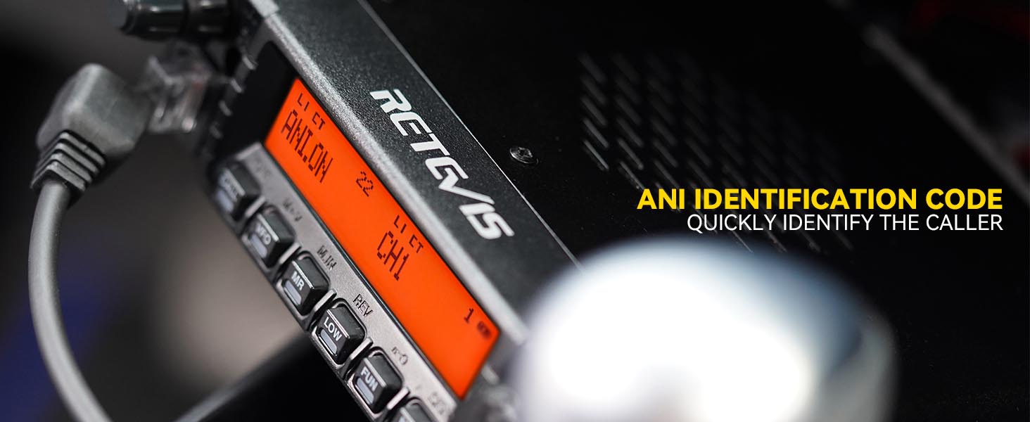 ANI identification function for Retevis ra87