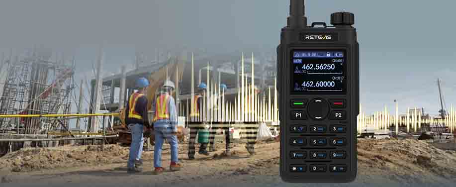 c2 gmrs radio for construction