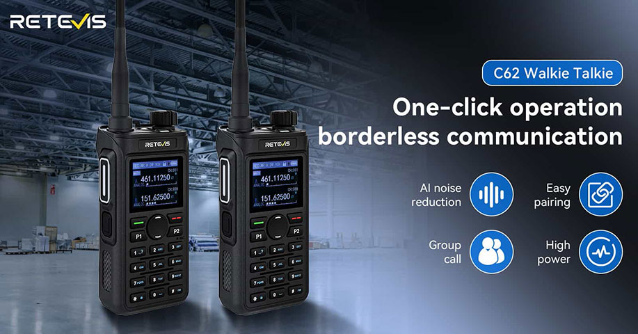 c62 uv dual band radio