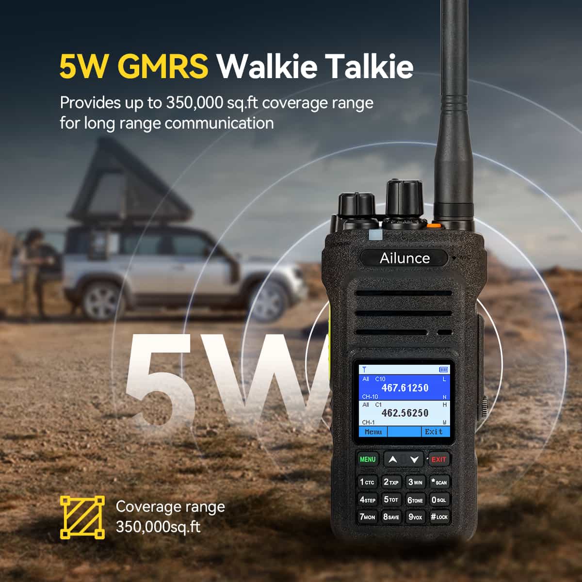 Retevis Ailunce HA1G GMRS Radio-spring sale