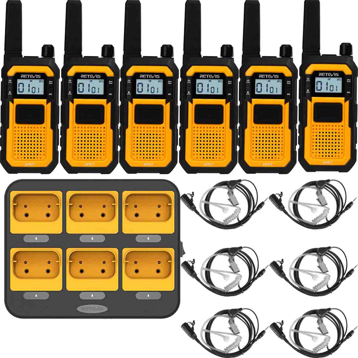 Family Farm Radio Kit-License-free but Heavy duty Radio RB48 Bundle