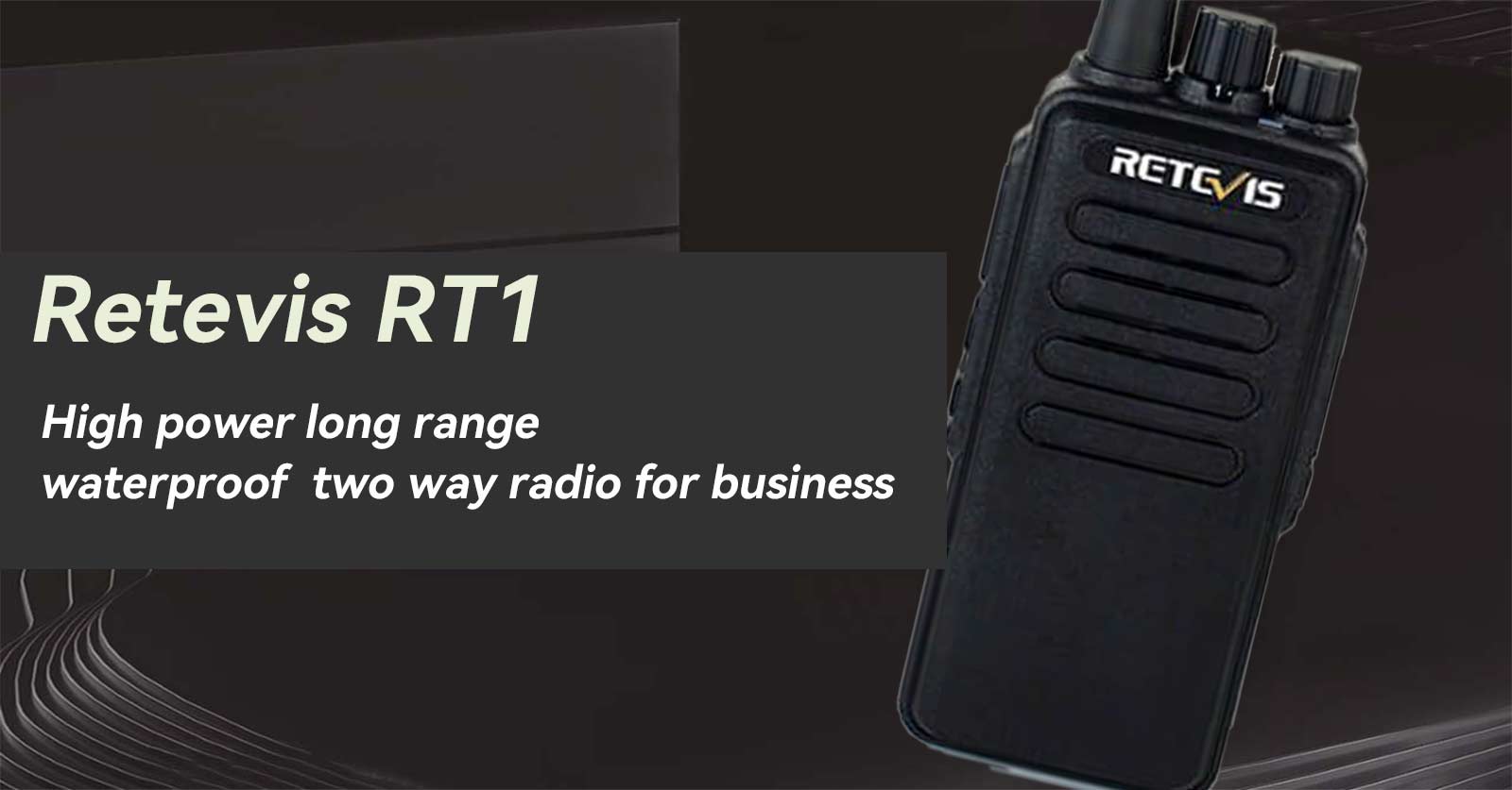 retevis rt1 long range high power two way radio