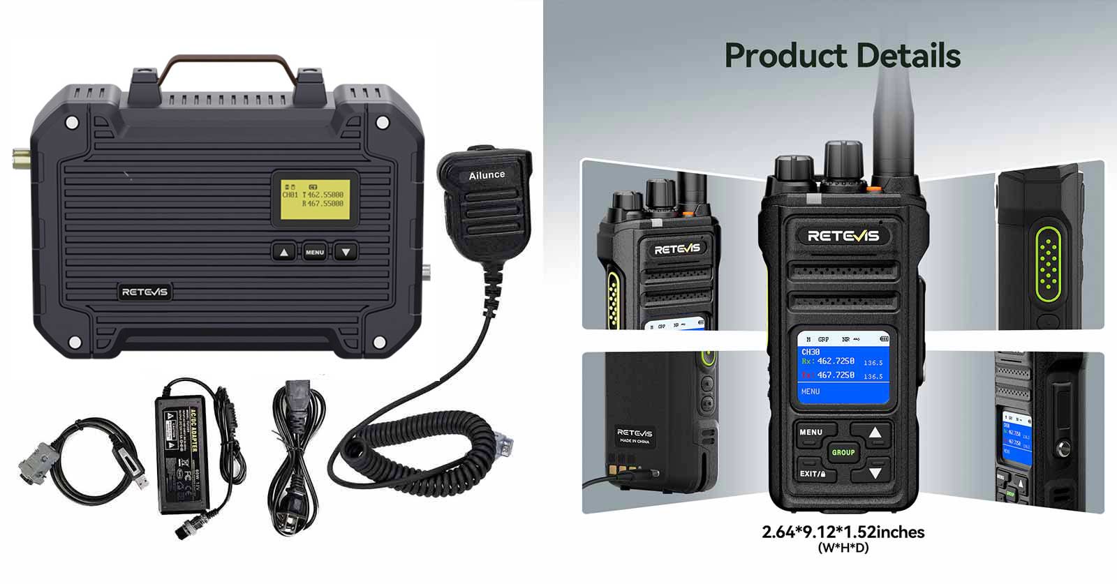 RETEVIS-RT97L-Repeater-with-NR30S-GMRS-Long-Communication-System