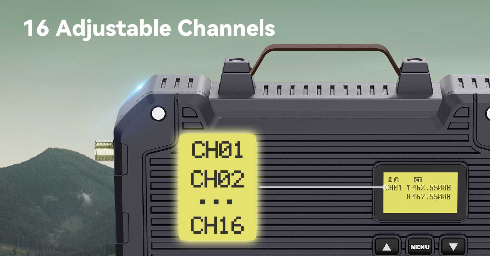16 channels GMRS repeater retevis rt97l