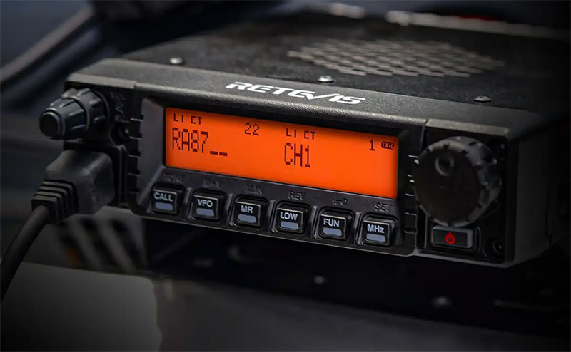 retevis ra87 for rv road trio safety
