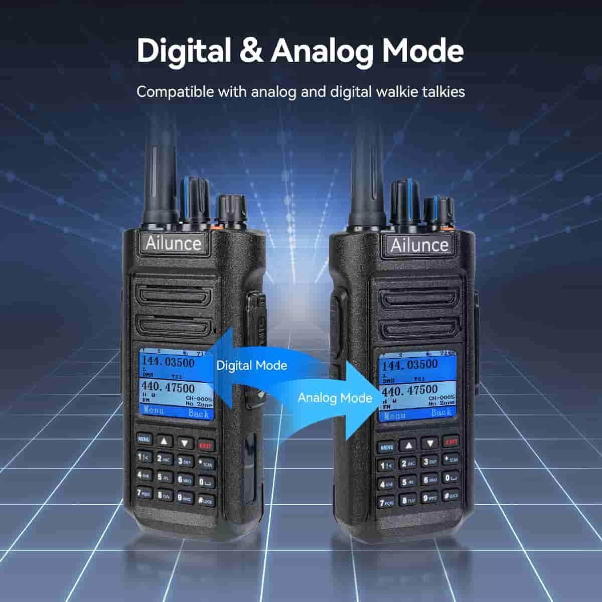 Ailunce HD2 10W GPS DMR Radio