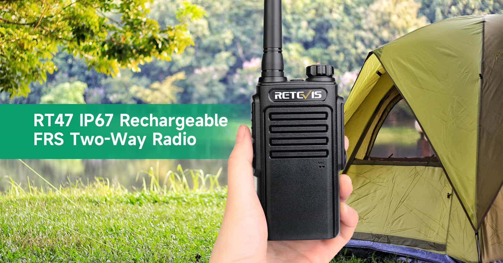 Retevis RT47 Waterproof Walkie Talkie