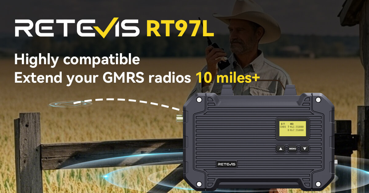 25W RT97L GMRS Repeater