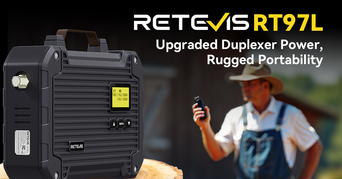Retevis RT97L GMRS Repeater