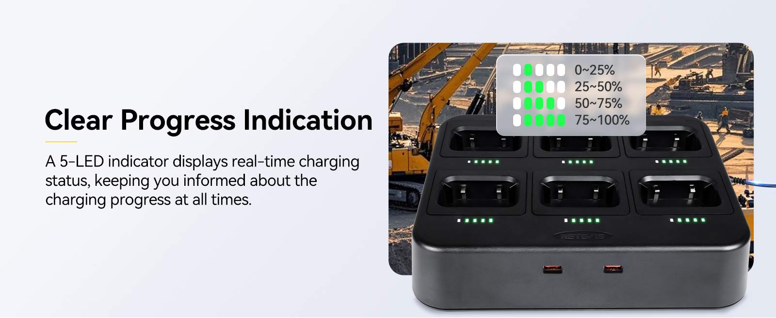 5-LED Charging Indicator picture 