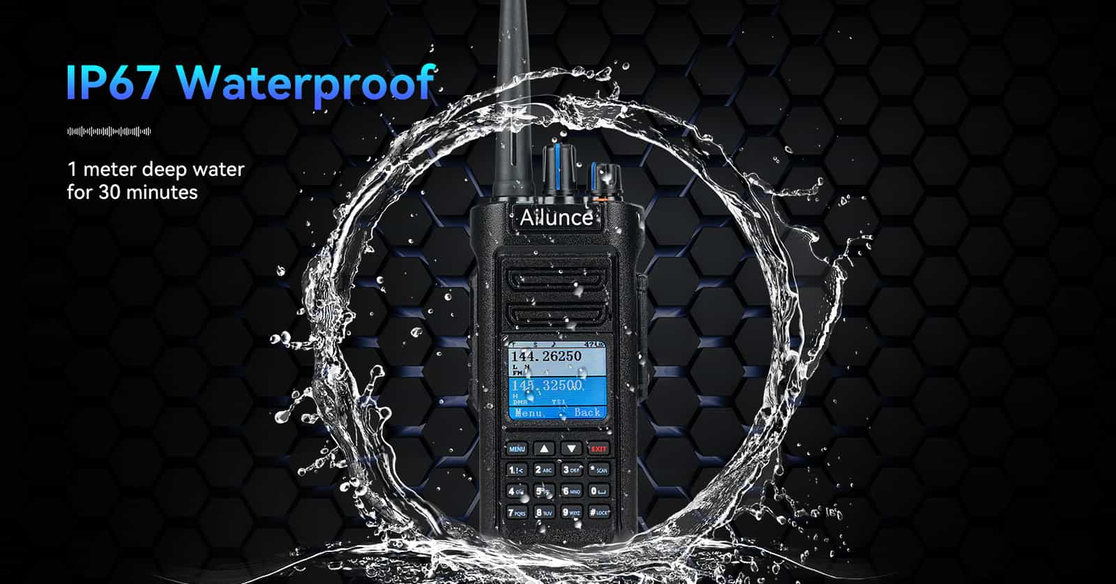 Ailunce HD2 DMR Radio IP67