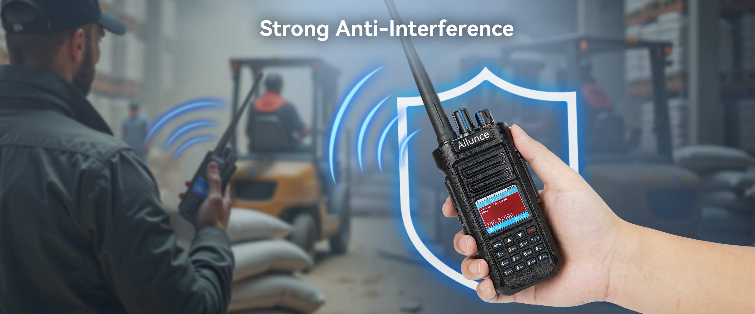 Strong anti-interference ability