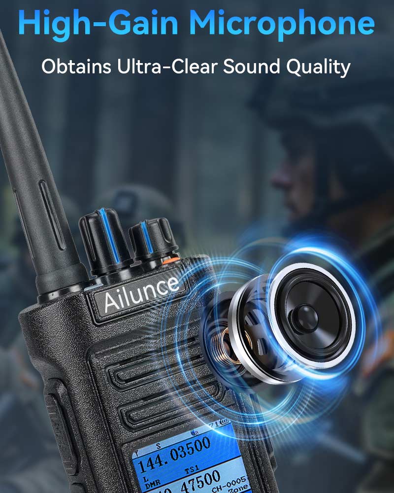 High-gain microphone