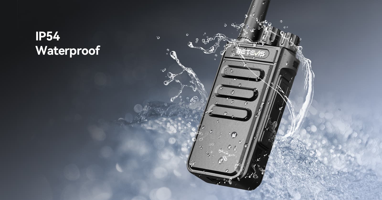 IP54 Waterproof