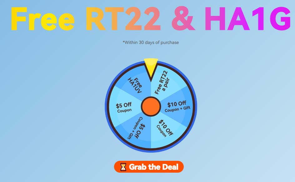 Retevis Prime Day Spin Wheel