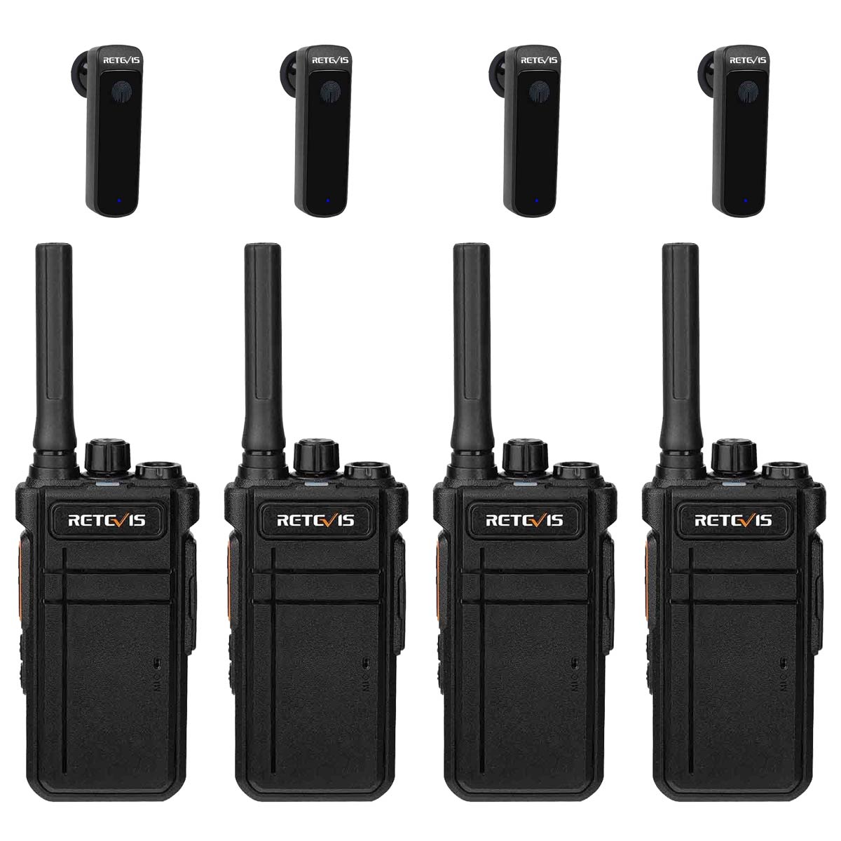 RB37 Bluetooth FRS two way radio with earpiece