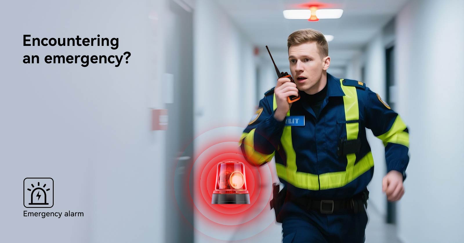 Retevis C6 GMRS long range walkie talkie emergency alarm