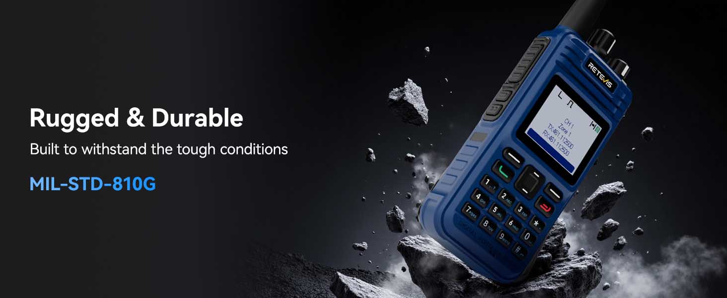 Retevis E2 rugged walkie talkie