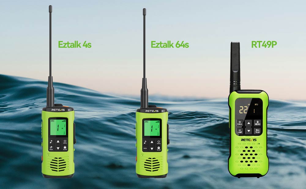 Retevis eztalk4s vs eztalk64s vs rt49p