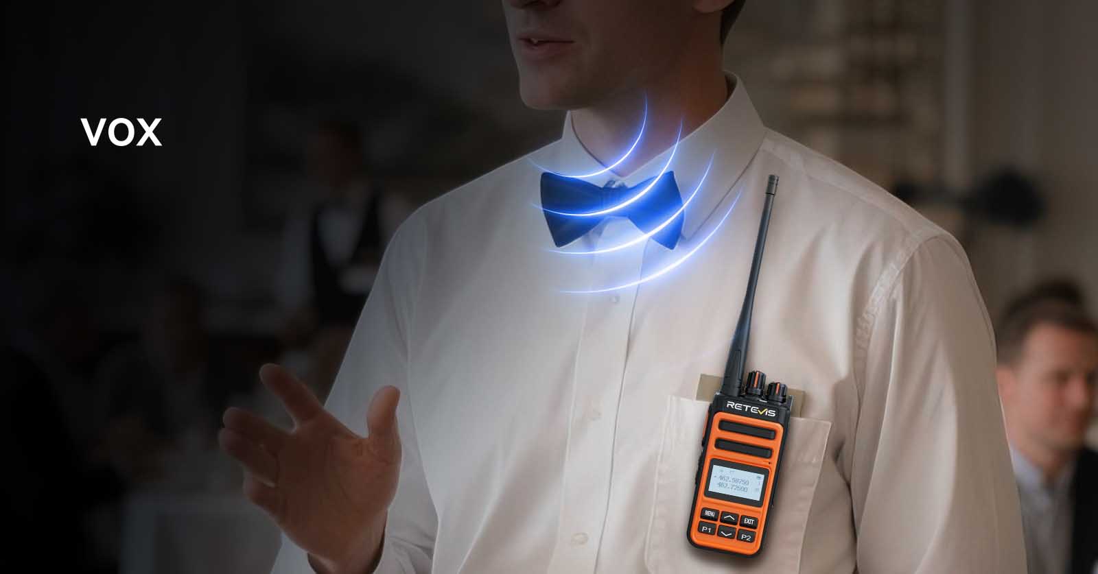VOX hands free communication