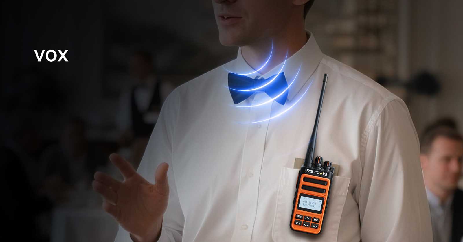VOX hands free communication